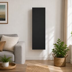 TV Cabinet Wall Mounted Living Room Storage Unit Black 30.5x30x90 cm