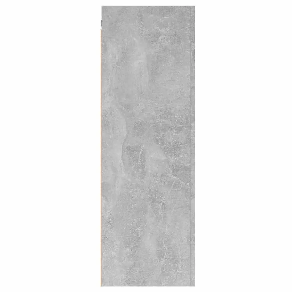 Wall-Mounted TV Cabinet Grey 30.5x30x90 cm Engineered Wood Shelves Storage