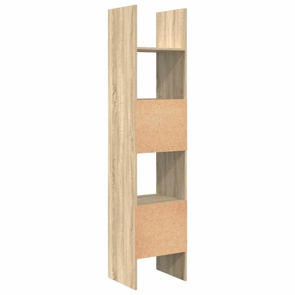 Book Cabinet Sonoma Oak 40x35x180 cm Shelving Storage Home Furniture