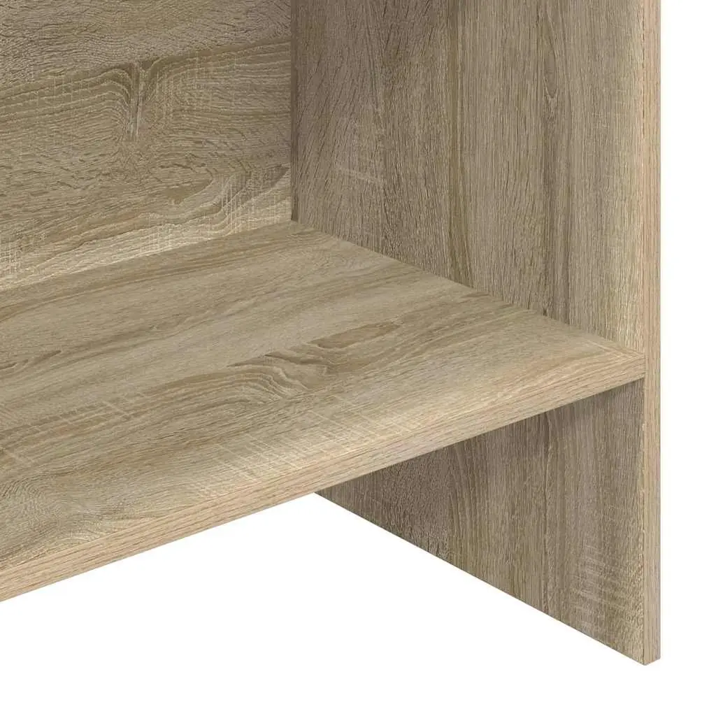 Book Cabinet Storage Unit 60x35x180 cm Engineered Wood Brown