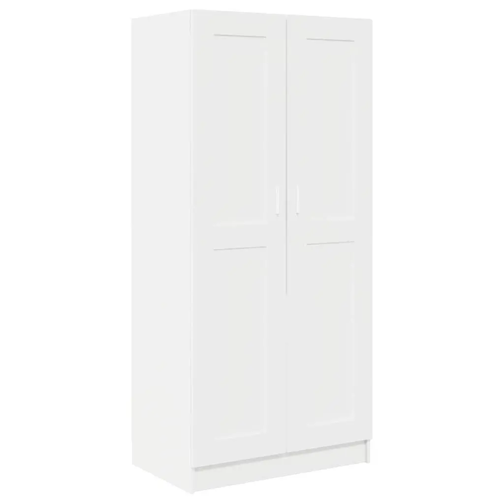 Wardrobe Cabinet Storage Organizer 82.5 x 51.5 x 180 cm White