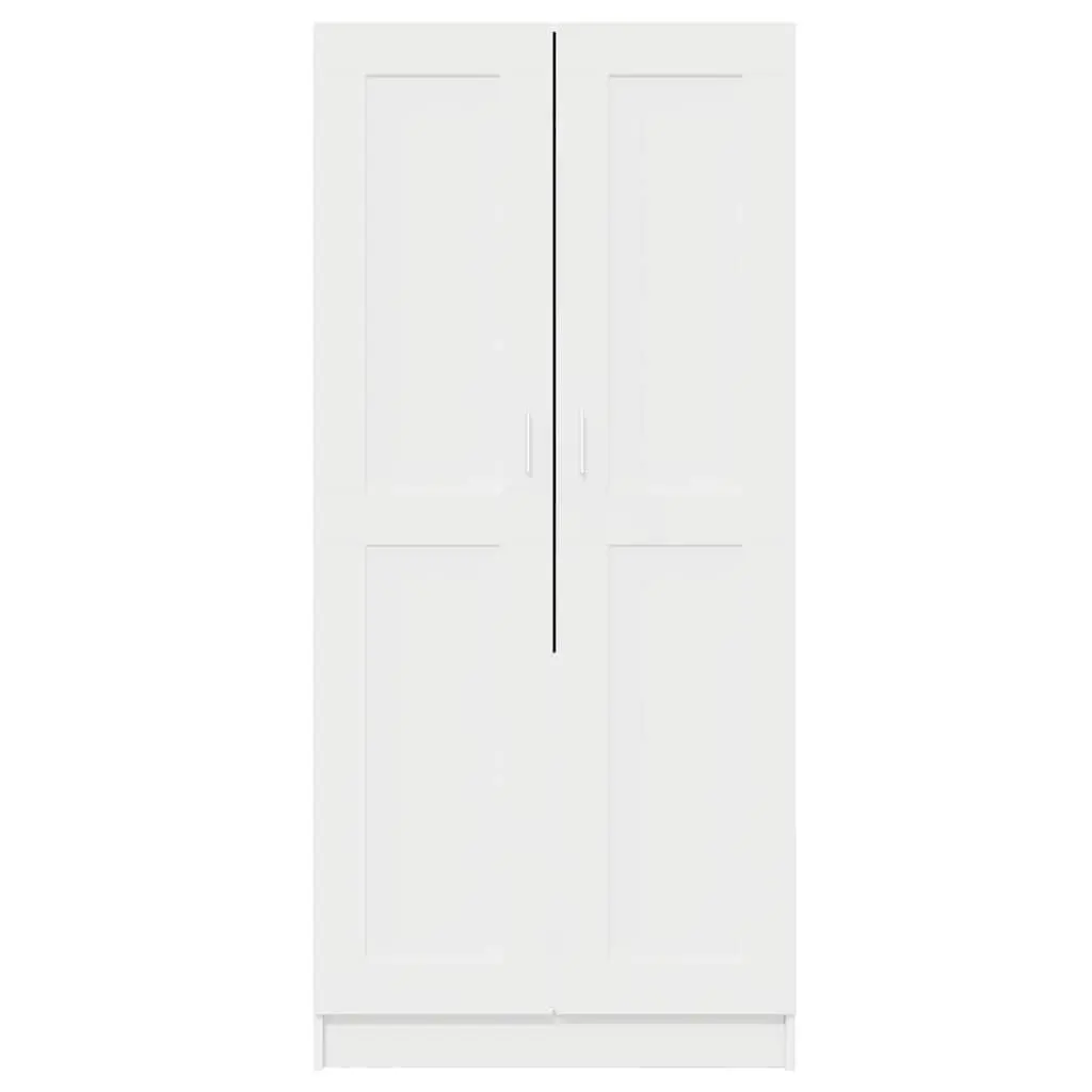 Wardrobe Cabinet Storage Organizer 82.5 x 51.5 x 180 cm White