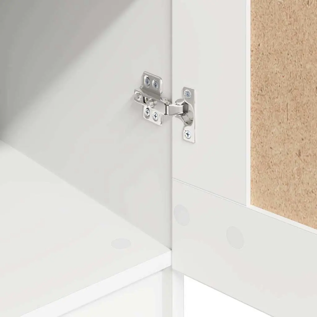 Wardrobe Cabinet Storage Organizer 82.5 x 51.5 x 180 cm White