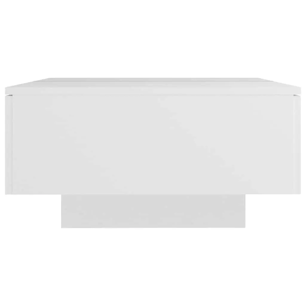 Coffee Table Living Room Furniture 90x60x31cm White Engineered Wood