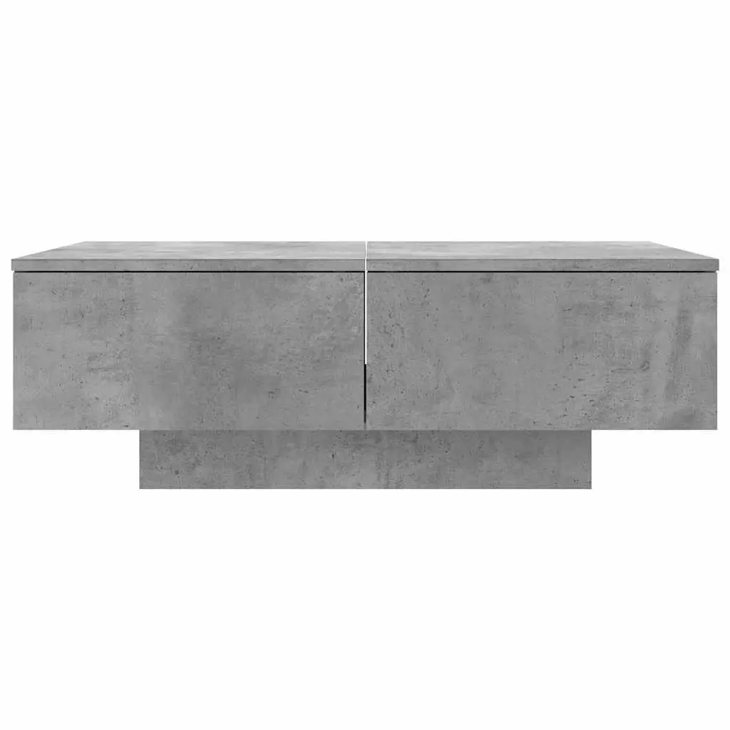 Coffee Table Grey 90x60x31 cm Engineered Wood Accent Table Living Room Furniture