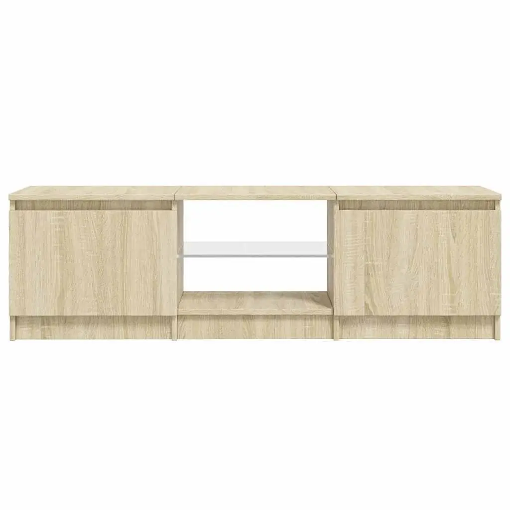 TV Cabinet Media Stand Storage Unit 140x40x36cm Brown