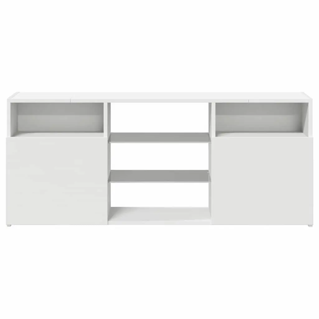 TV Cabinet Media Storage Unit 120x30x50cm White