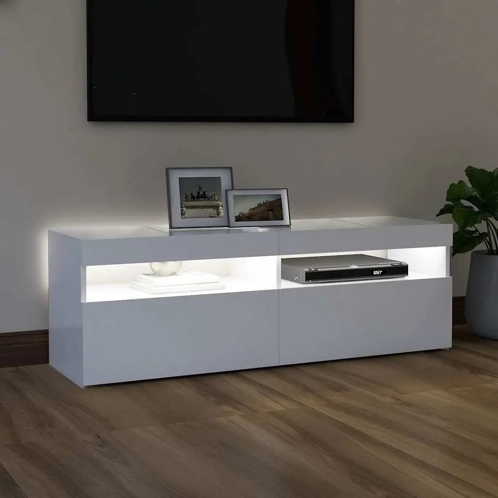 TV Cabinet with RGB LED Lights for Lasting Use