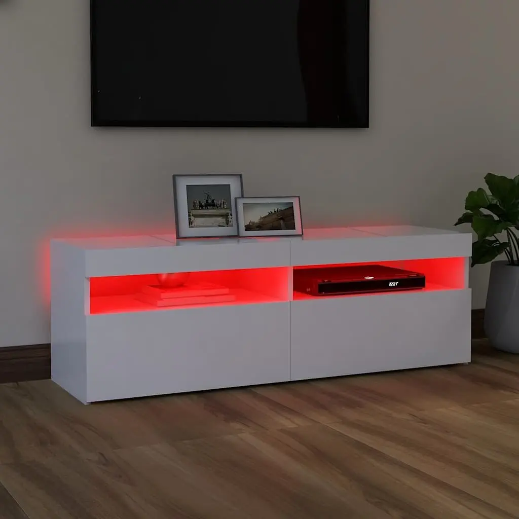 TV Cabinet with RGB LED Lights for Lasting Use