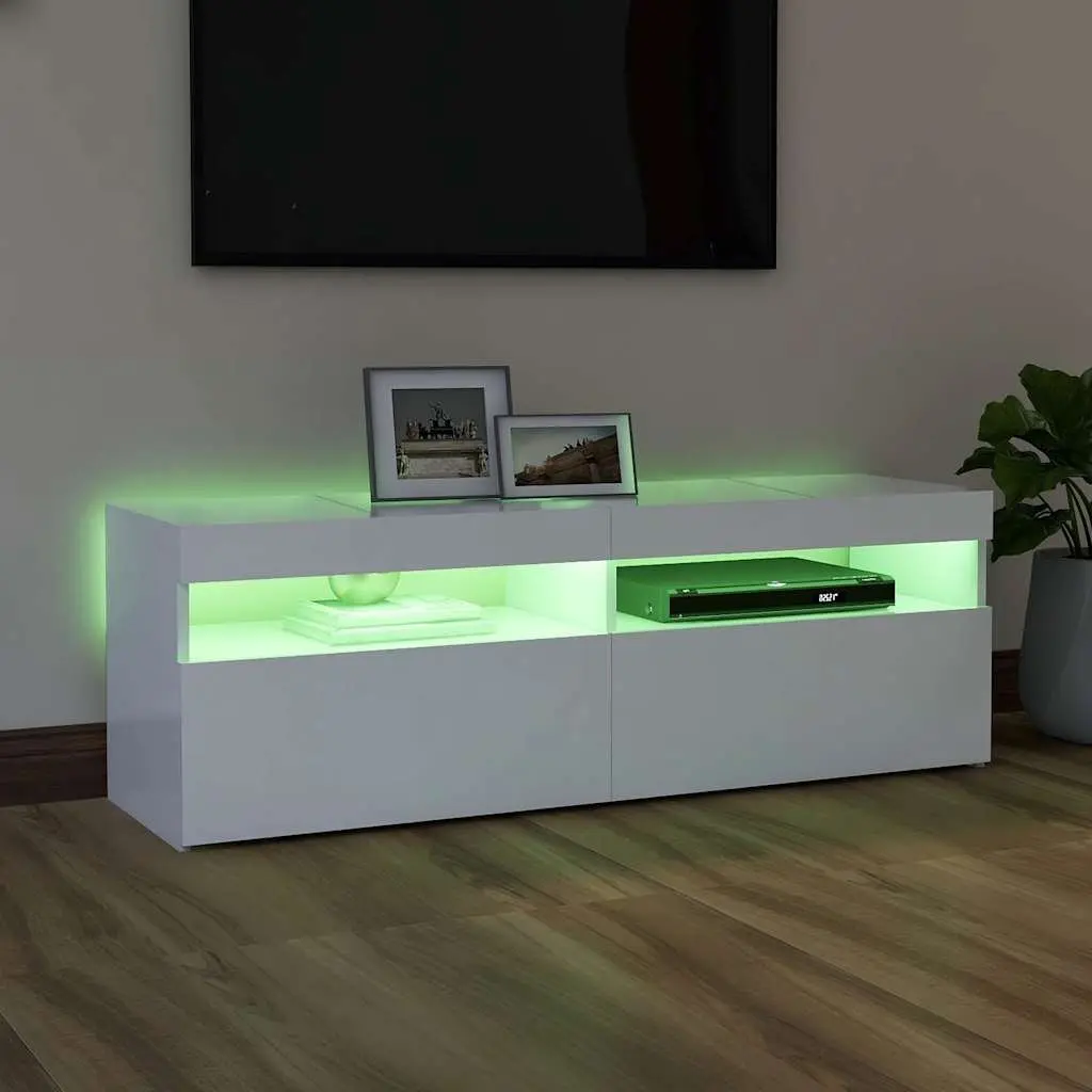 TV Cabinet with RGB LED Lights for Lasting Use