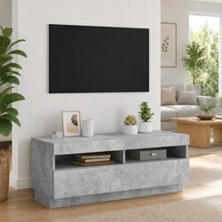 Durable and Practical Grey LED TV Cabinet for Value