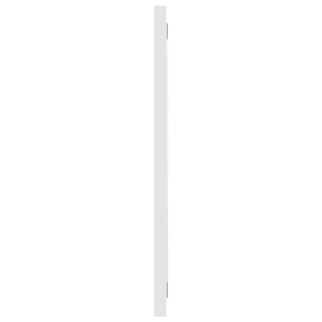 Bathroom Vanity Mirror Wall Mount Storage Cabinet 100cm White Engineered Wood