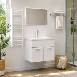 Comforting 2-Piece Bathroom Set with Ample Storage