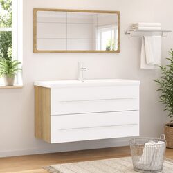 Reliable Bathroom Furniture Set: 2 Pieces for Value and Function