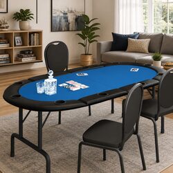 Affordable Folding Poker Tabletop for Serious Players