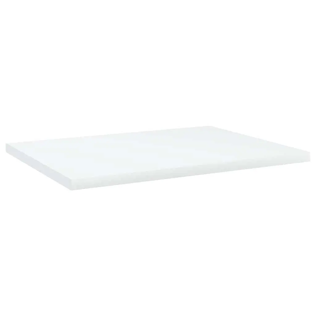 Bookshelf Boards Storage Shelves 40x30x1.5 cm White 4 Piece