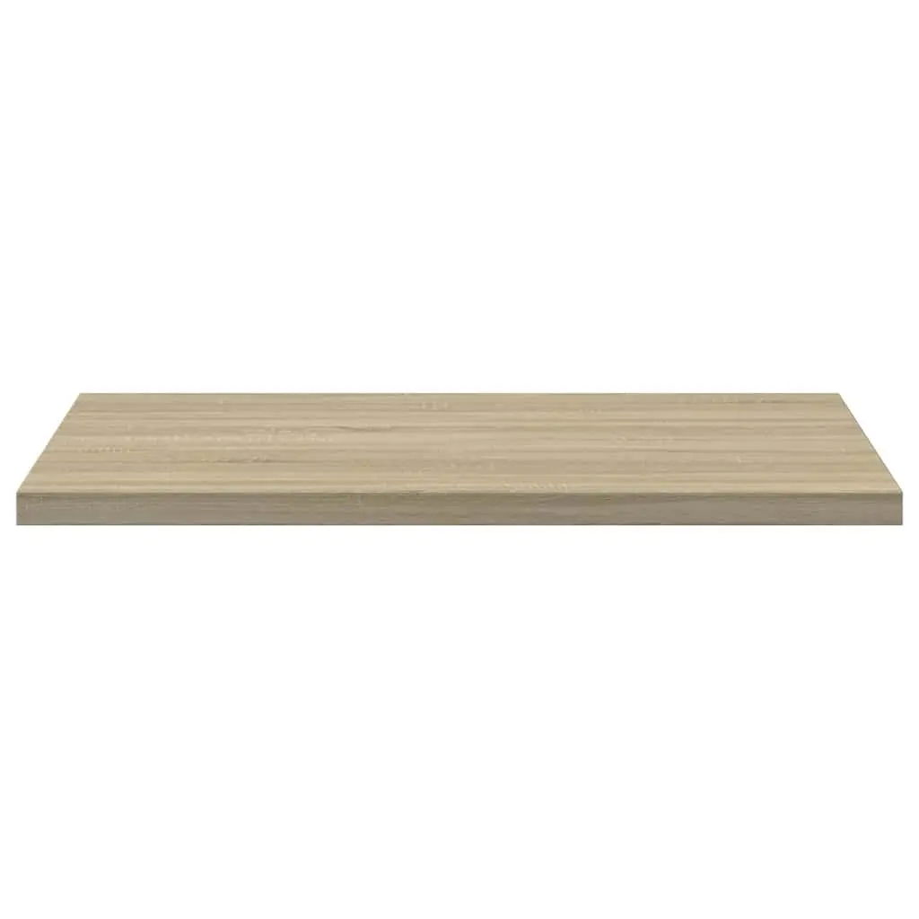 Floating Shelves Boards 4 pcs Wall Mount Storage Shelving Brown 40x40x1.5 cm
