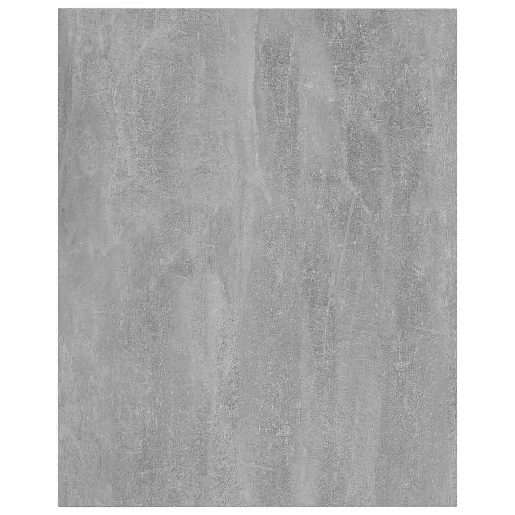 Floating Shelf Boards 4 Pieces Grey Wall Mount Storage Shelving Engineered Wood