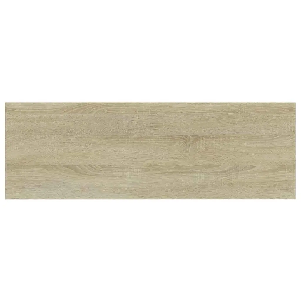 Bookshelf Boards Storage Shelving Panels 60x20x1.5 cm Brown Sonoma Oak 4 Piece