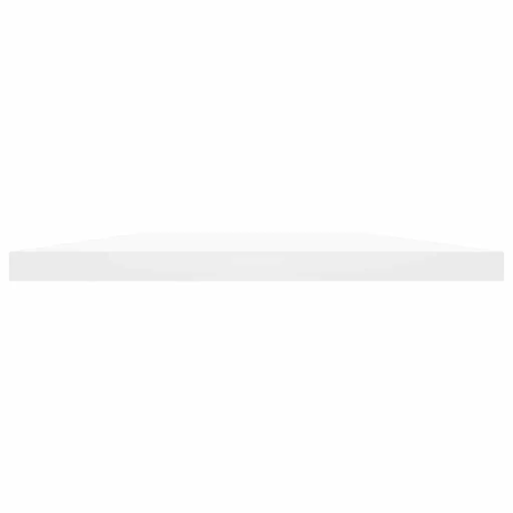 Bookshelf Boards Storage Shelves 60x40x1.5 cm White 4 Piece Floating Wall Mounted