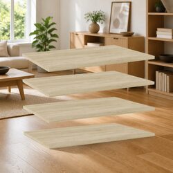 Quality Floating Shelf Boards in Sonoma Oak Finish