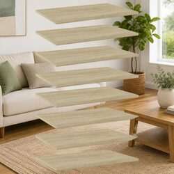Practical and Value-Focused Floating Shelves - 8 pcs