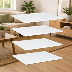 Practical 4 Pack of Floating Shelf Boards for Your Home