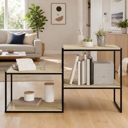 Value Set of 8 Sonoma Oak Floating Shelf Boards for Your Home