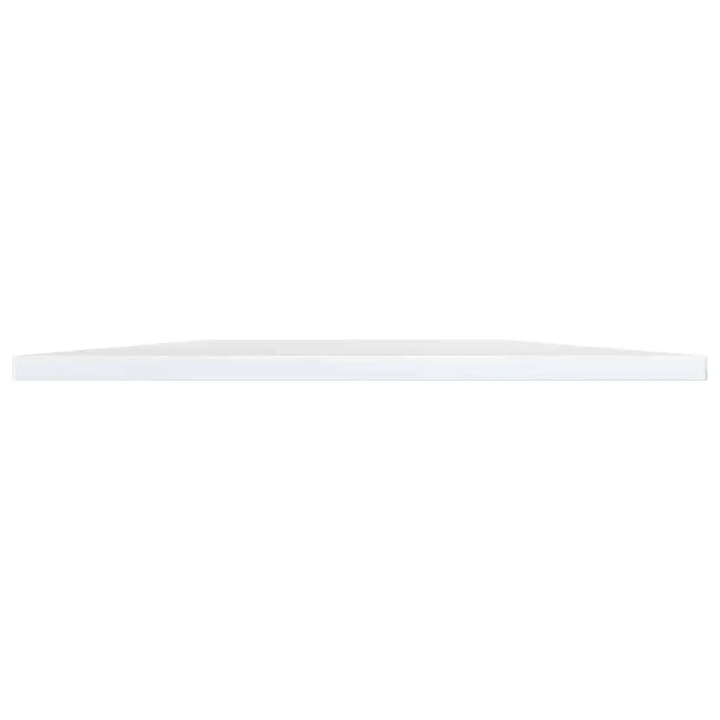 Floating Shelf Boards Set 4 pcs White Wall Mounted Storage Display Shelving