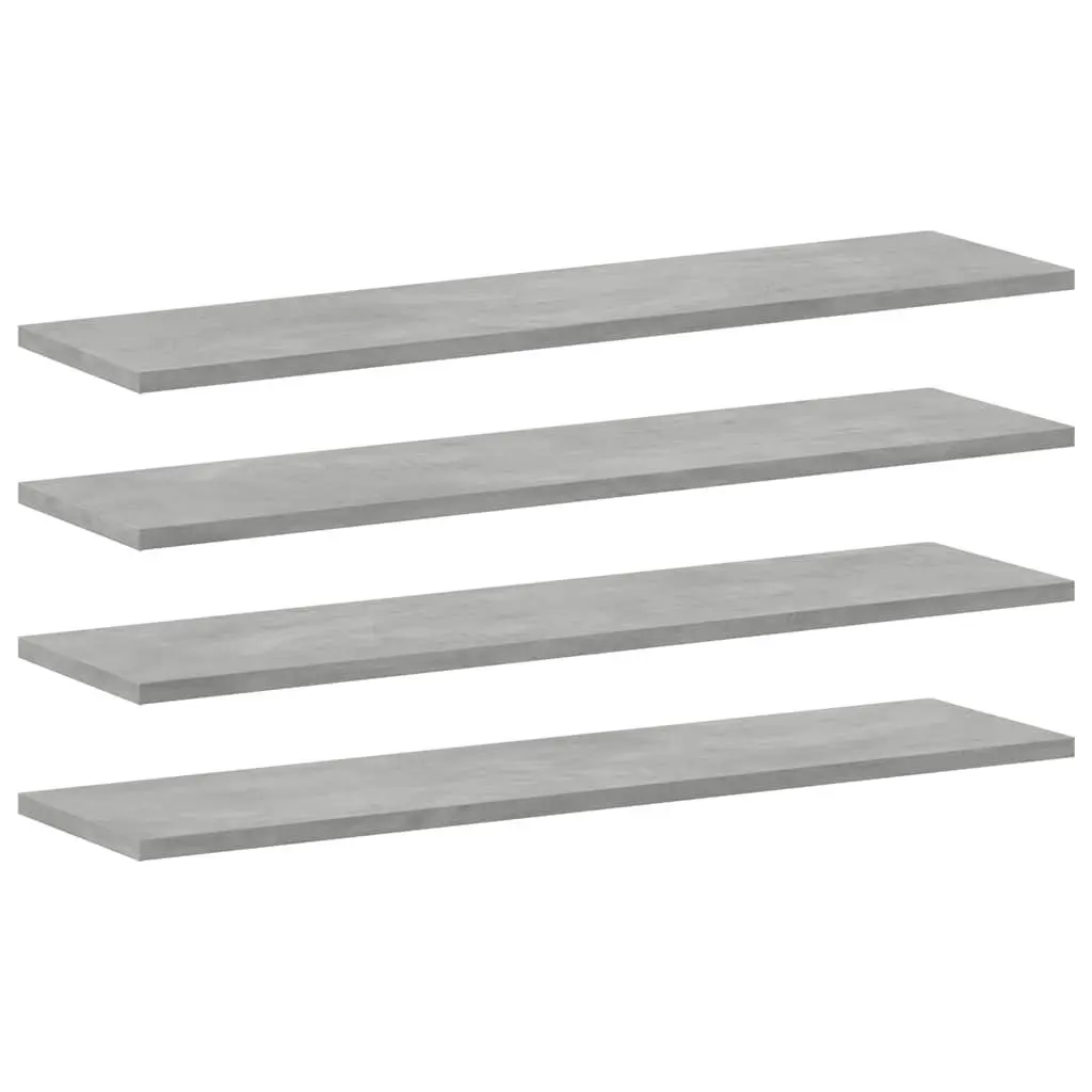 Grey Bookshelf Board Set