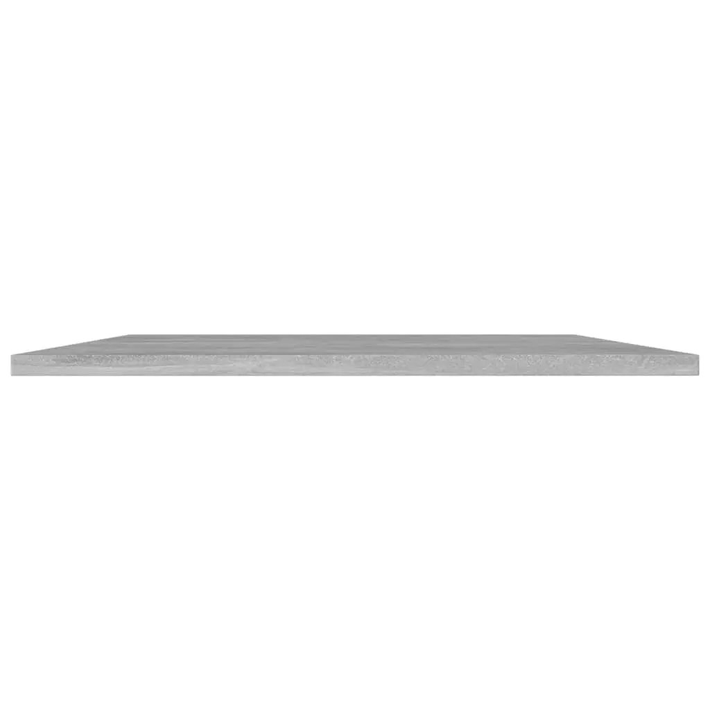 Floating Shelf Boards 4 Pack Grey Engineered Wood Wall Storage Display Organiser