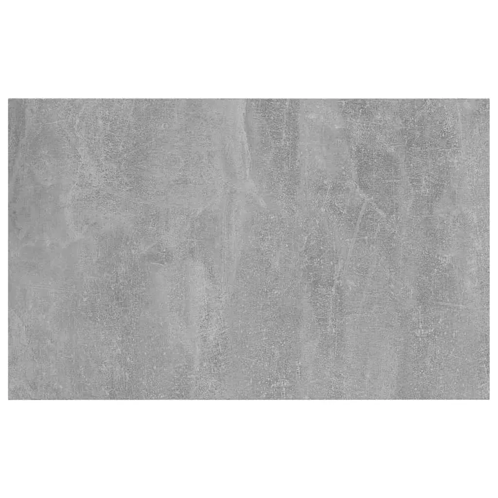 Floating Shelf Boards 4 Pack Grey Engineered Wood Wall Storage Display Organiser