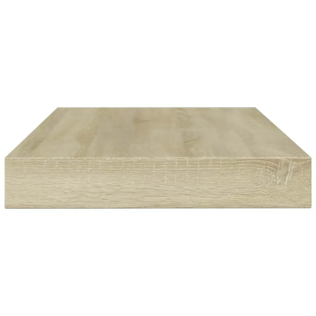 Bookshelf Boards 8 Pieces Brown Engineered Wood Floating Shelves Storage