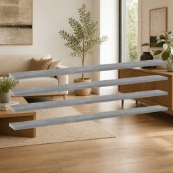 Reliable Grey Floating Shelf Boards for Home Needs