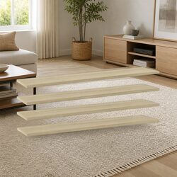 Functional Floating Shelf Boards, 4 pcs for Your Home