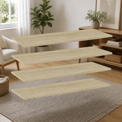 4 Pack Floating Shelf Boards - Practical and Stylish