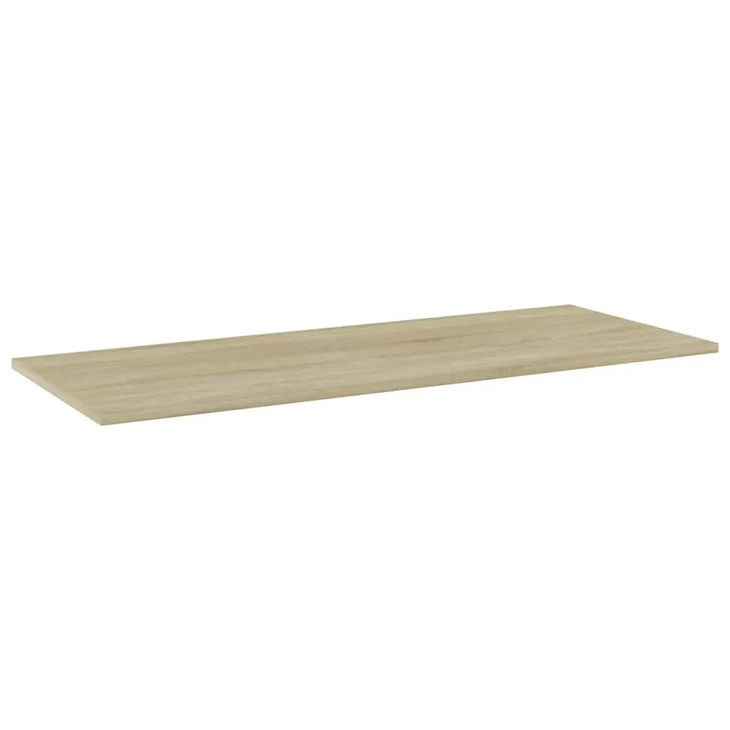 Floating Shelves Boards Wall Mounted Storage 100 x 40 x 1.5 cm Engineered Wood Brown 4 Pack