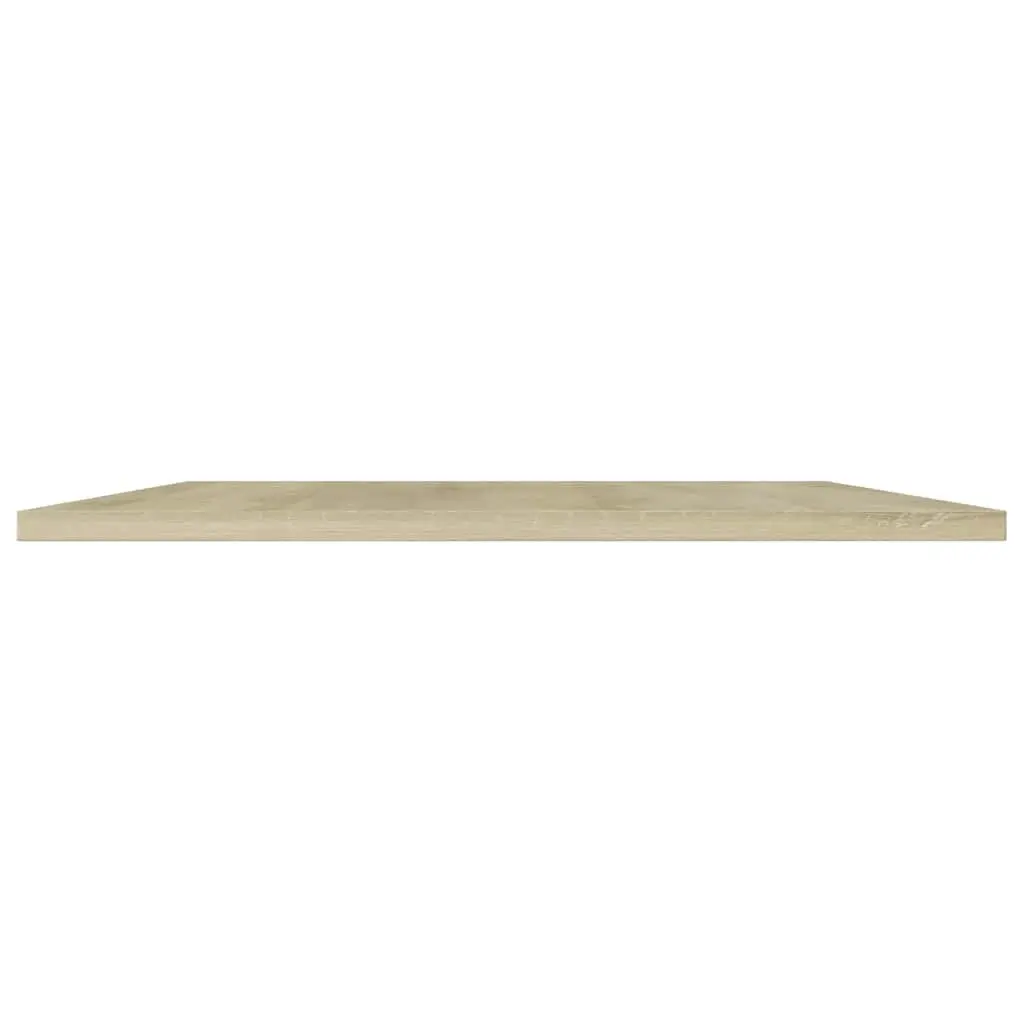 Floating Shelves Boards Wall Mounted Storage 100 x 40 x 1.5 cm Engineered Wood Brown 4 Pack