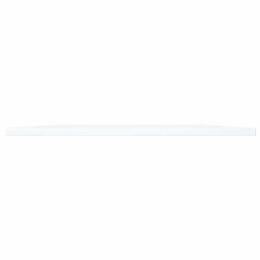 Bookshelf Boards 4 pcs White Storage Shelves Floating Wall Mounted Display