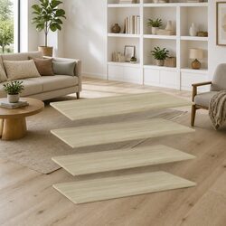Affordable Brown Floating Shelf Boards - 4 Piece Set