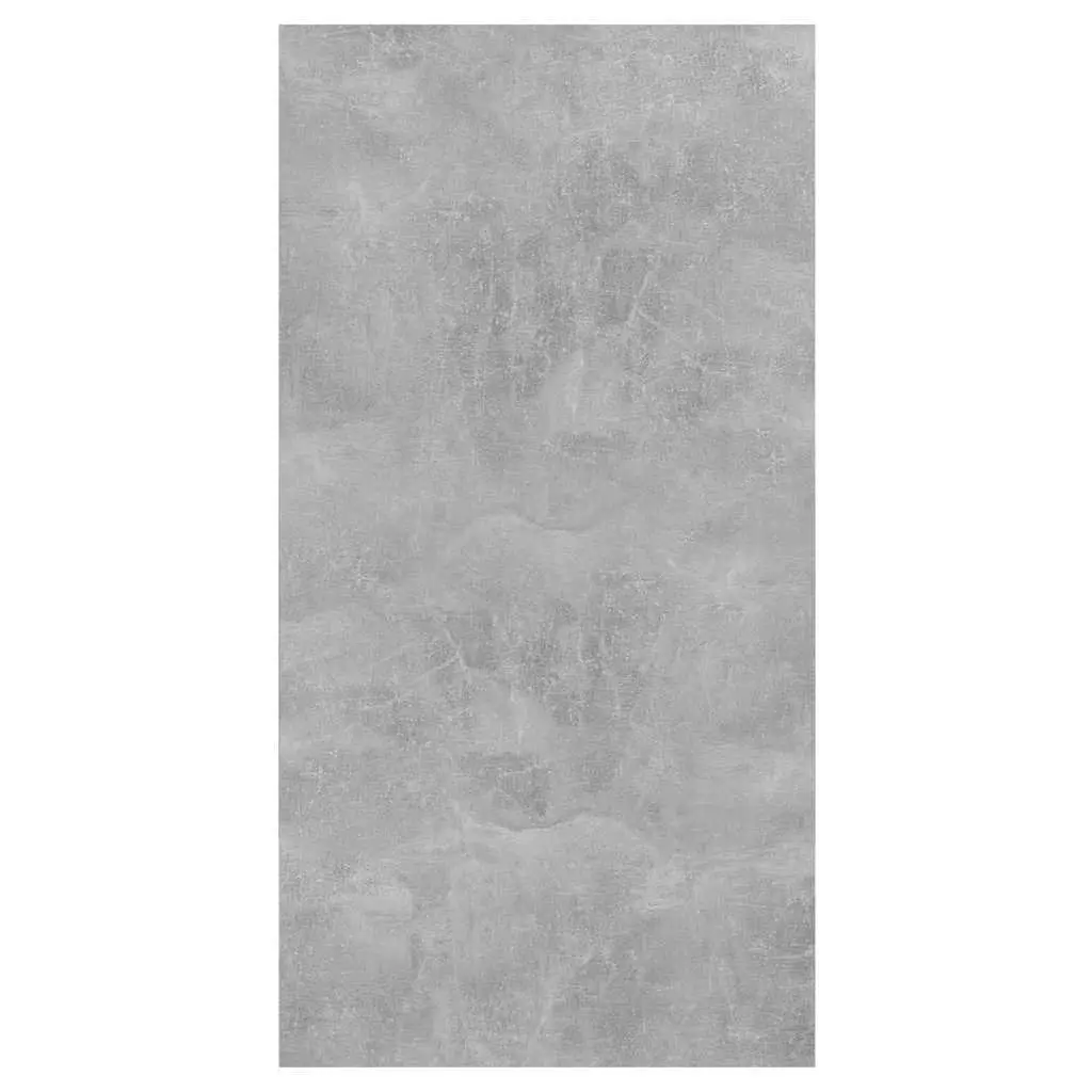 Wall-mounted TV Cabinet Storage Unit Grey Concrete Engineered Wood 37 x 37 x 72 cm