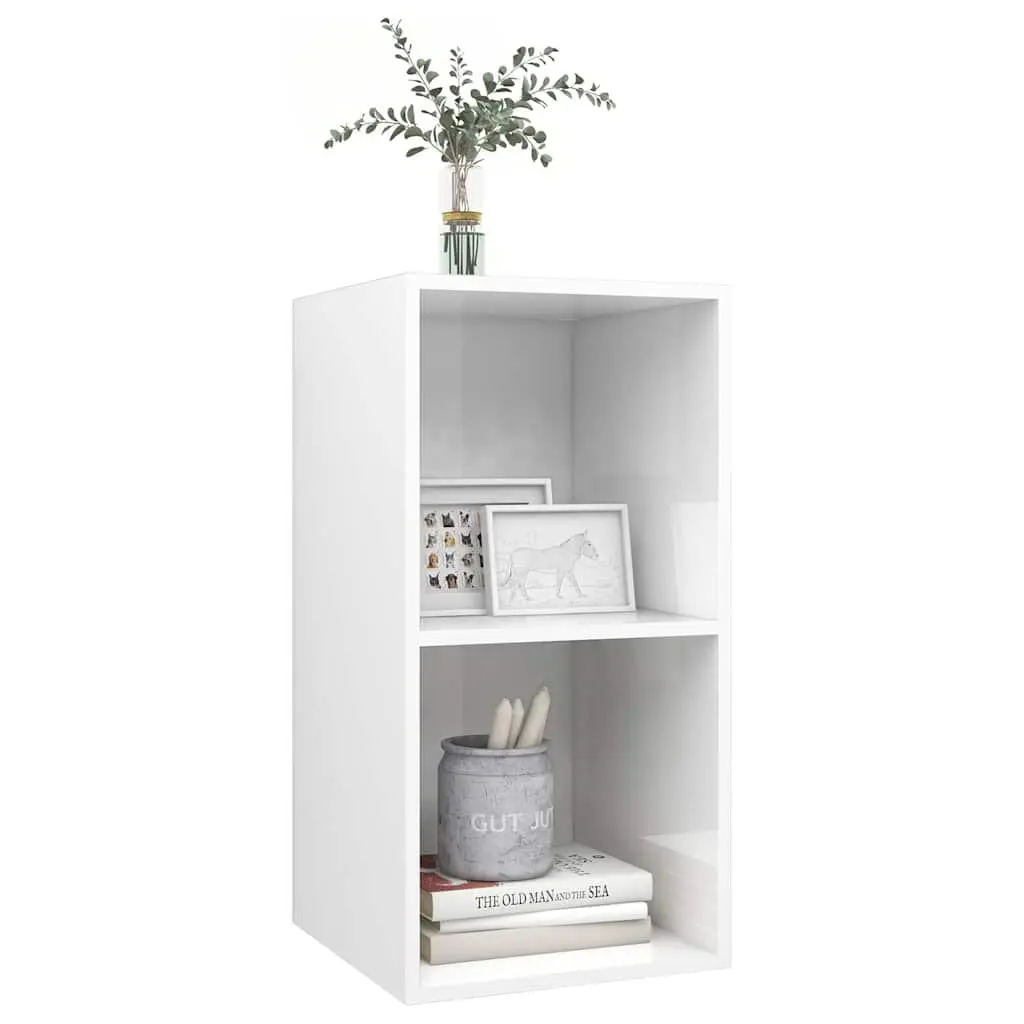 White Wall-mounted TV Cabinet for Home Needs