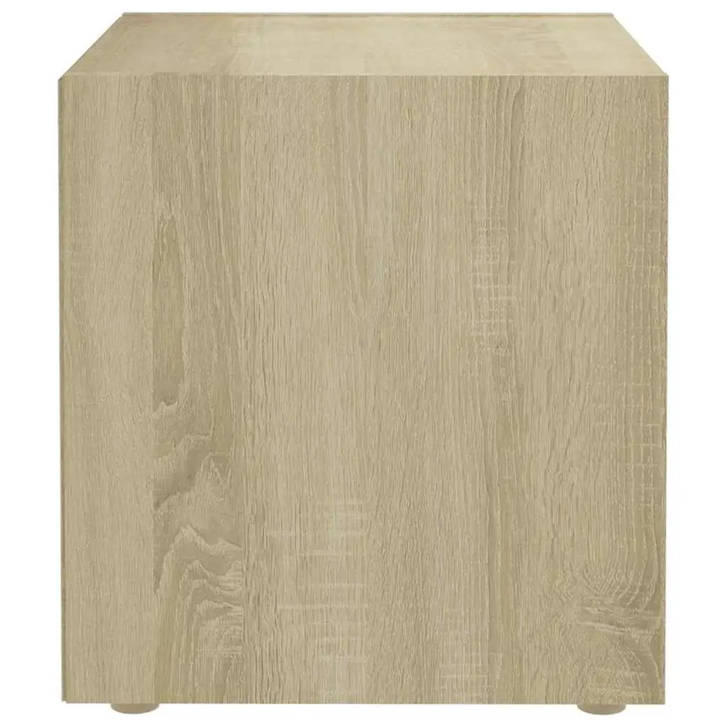 TV Cabinets 2 pcs Sonoma Oak 37x35x37 cm Ground Stand Storage Unit