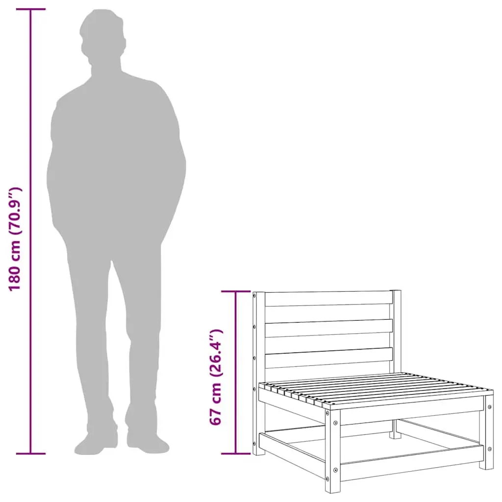 2 Piece Outdoor Lounge Set
