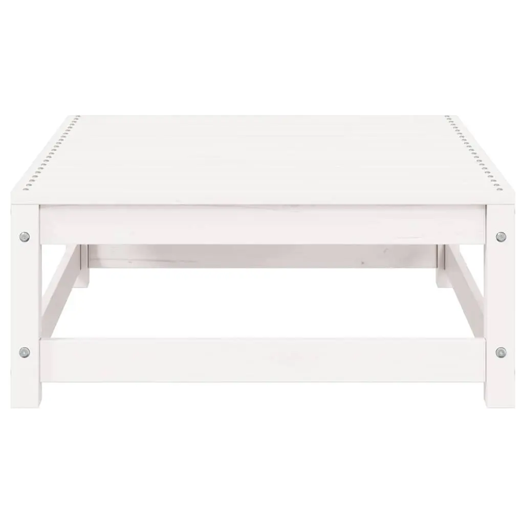 White Garden Lounge Set