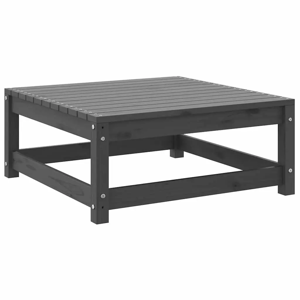 Outdoor Sectional Sofa Lounge Set 2 Piece Grey