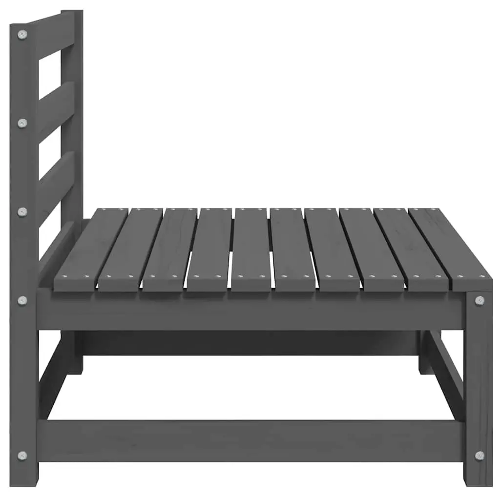 Grey Outdoor Sofa Section