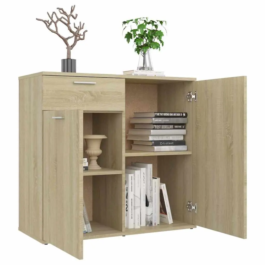 Brown Sideboard with Ample Storage Space