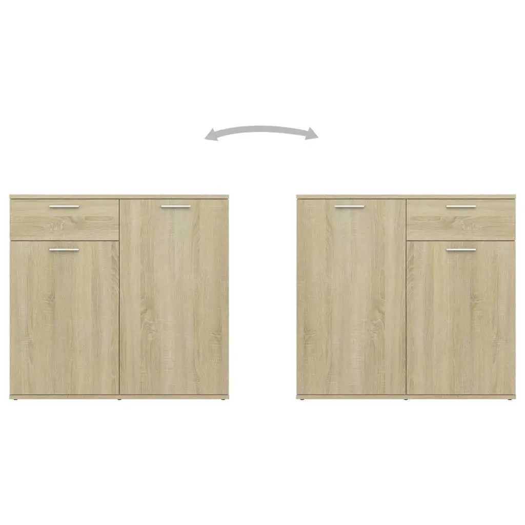 Brown Sideboard with Ample Storage Space
