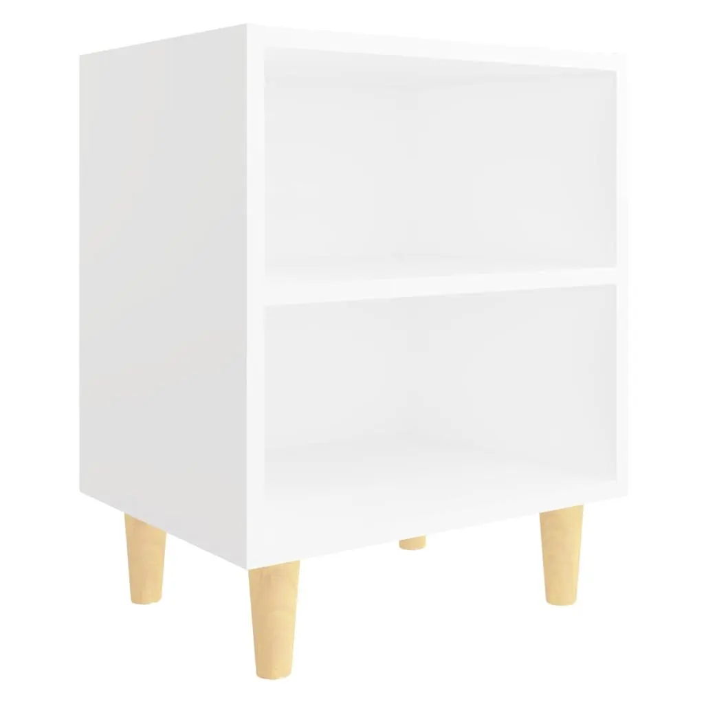 White Nightstand with Practicality and Style Combined